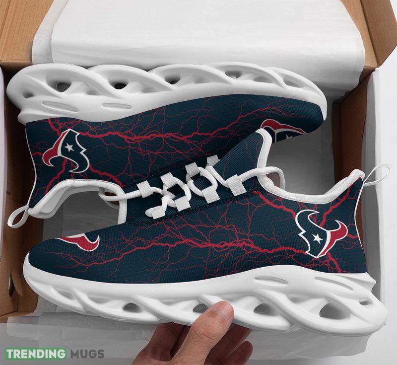 Houston Texans Lightning Pattern Max Soul Shoes Sleek Running Sneakers - Houston Texans Lightning Pattern Max Soul Shoes_1 Houston Texans Lightning Pattern Max Soul Shoes Sleek Running Sneakers - Houston Texans Lightning Pattern Max Soul Shoes_1