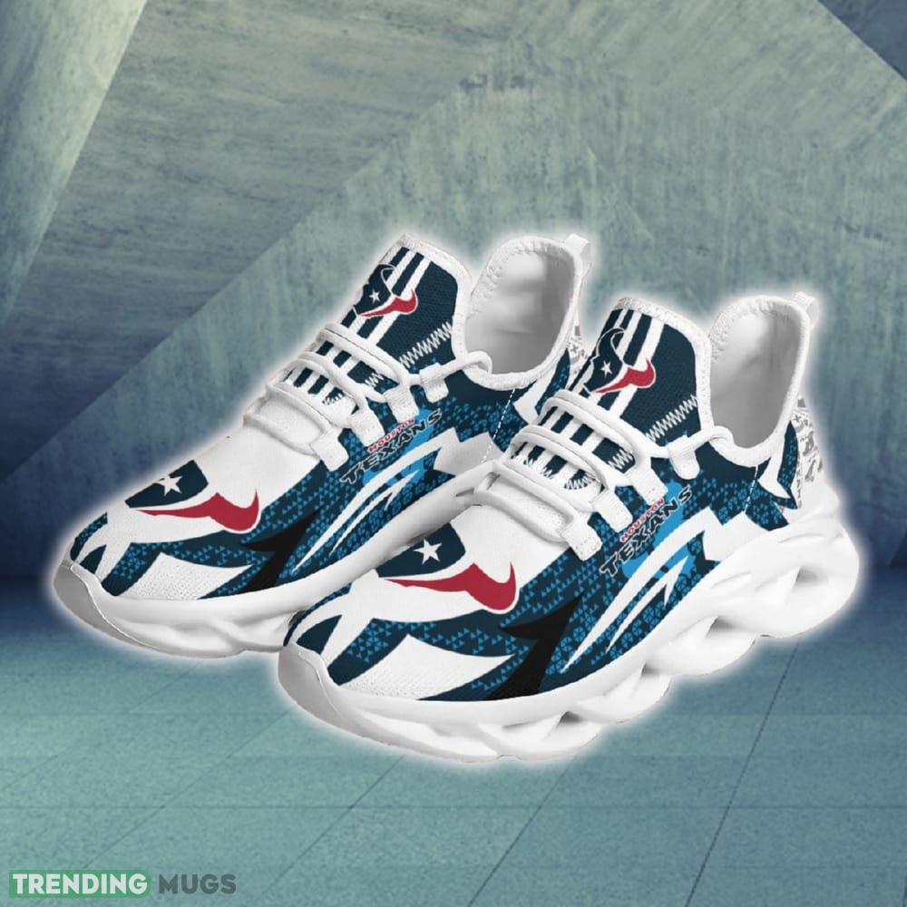 Houston Texans Symbol Geometric Trend Chunky Shoes New Max Soul Sneakers Men Gift Max Soul Houston Texans Symbol Geometric Trend Chunky Shoes New Max Soul Sneakers Men Gift Max Soul