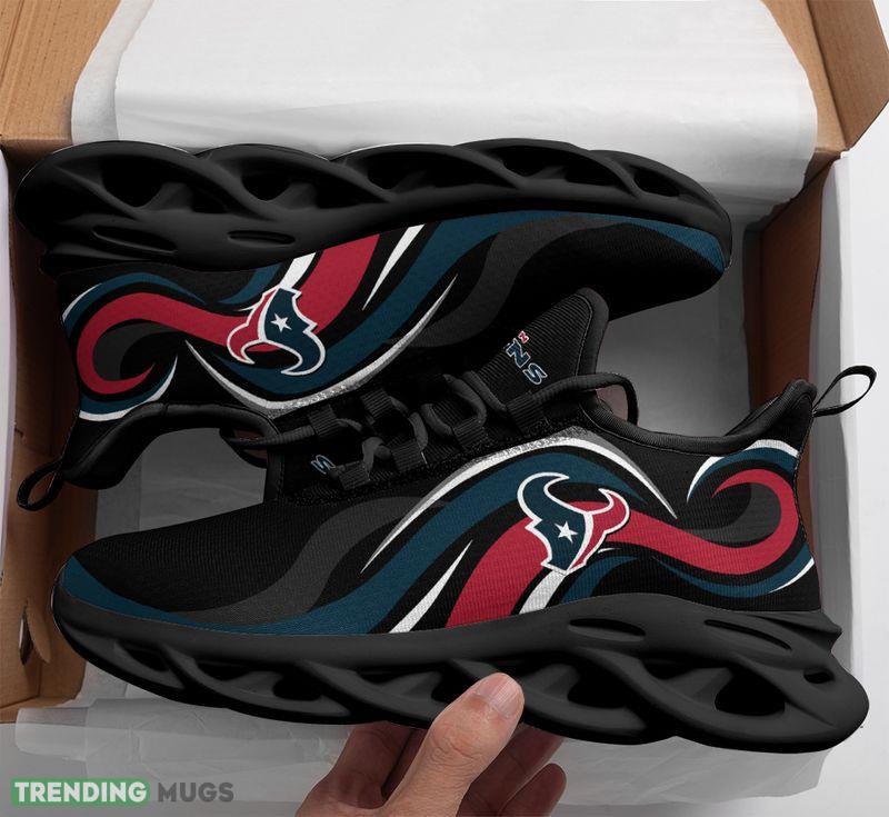 Houston Texans Wavy Style Max Soul Shoes Versatile Chunky Sneakers Max Soul Houston Texans Wavy Style Max Soul Shoes Versatile Chunky Sneakers Max Soul