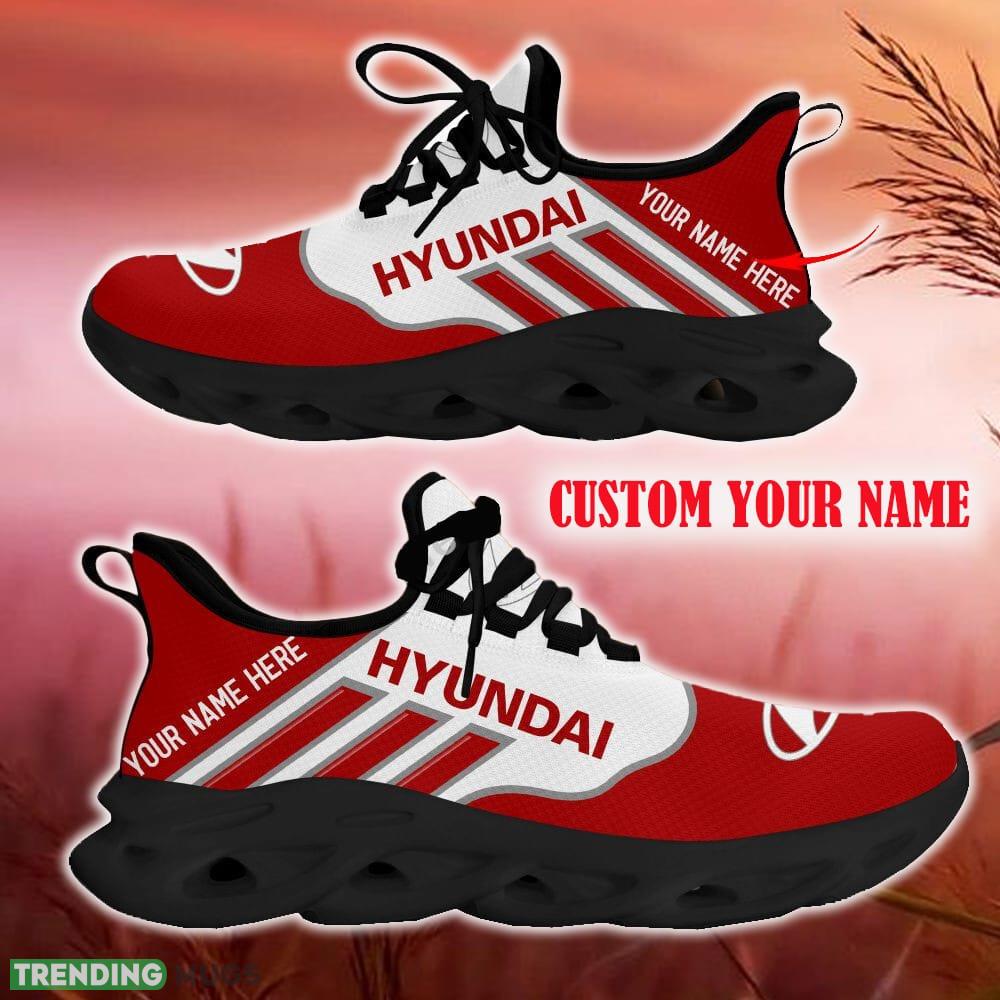 Hyundai Red Car Logo Max Soul Sneakers For Fans Team Running Shoes Gift Men And Women Max Soul Hyundai Red Car Logo Max Soul Sneakers For Fans Team Running Shoes Gift Men And Women Max Soul