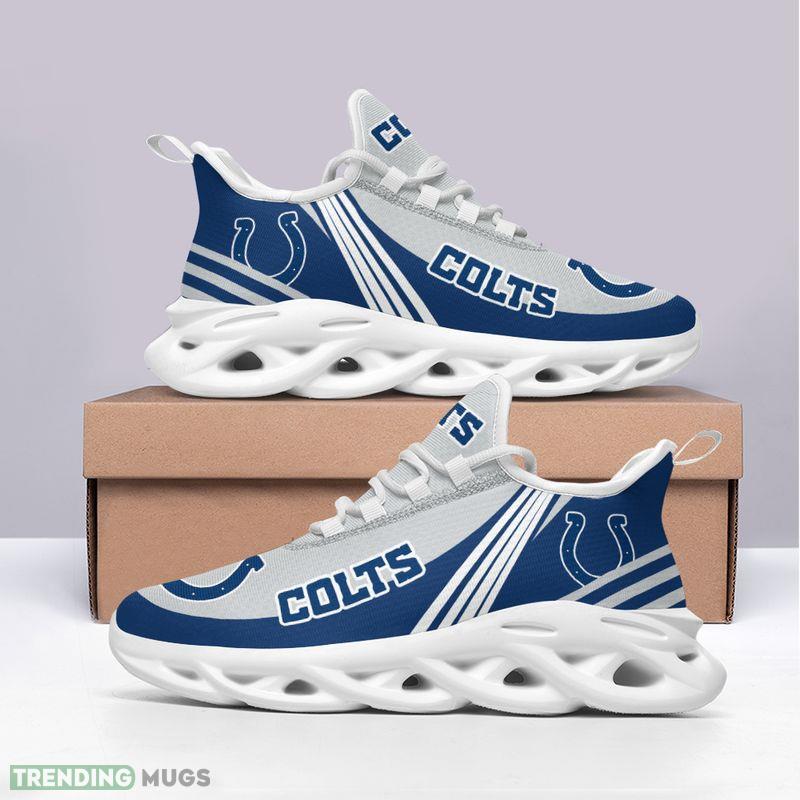 Indianapolis Colts Basic Max Soul Shoes Iconic Sport Sneakers Max Soul Indianapolis Colts Basic Max Soul Shoes Iconic Sport Sneakers Max Soul