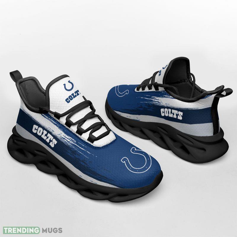 Indianapolis Colts Color Streak Pattern Max Soul Shoes Athleisure Sport Sneakers Max Soul Indianapolis Colts Color Streak Pattern Max Soul Shoes Athleisure Sport Sneakers Max Soul