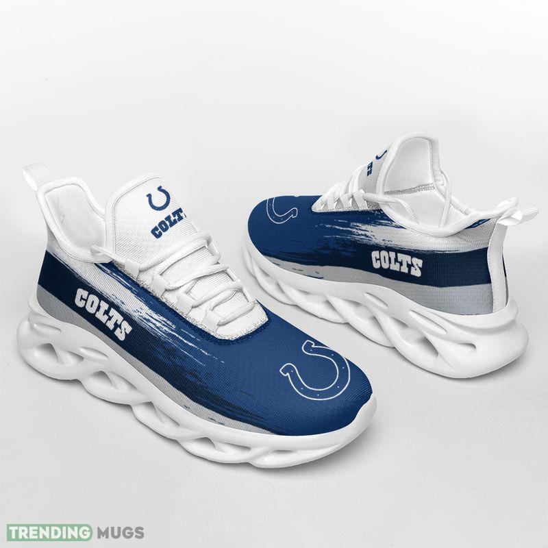 Indianapolis Colts Color Streak Pattern Max Soul Shoes Athleisure Sport Sneakers - Indianapolis Colts Color Streak Pattern Max Soul Shoes_1 Indianapolis Colts Color Streak Pattern Max Soul Shoes Athleisure Sport Sneakers - Indianapolis Colts Color Streak Pattern Max Soul Shoes_1