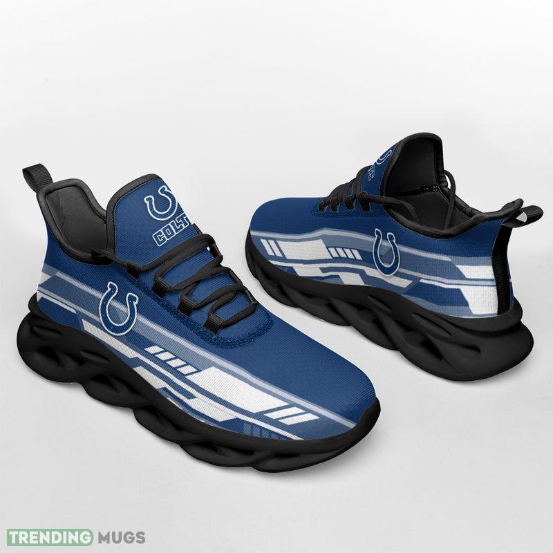 Indianapolis Colts Line Partern Max Soul Shoes Design Chunky Sneakers Max Soul Indianapolis Colts Line Partern Max Soul Shoes Design Chunky Sneakers Max Soul