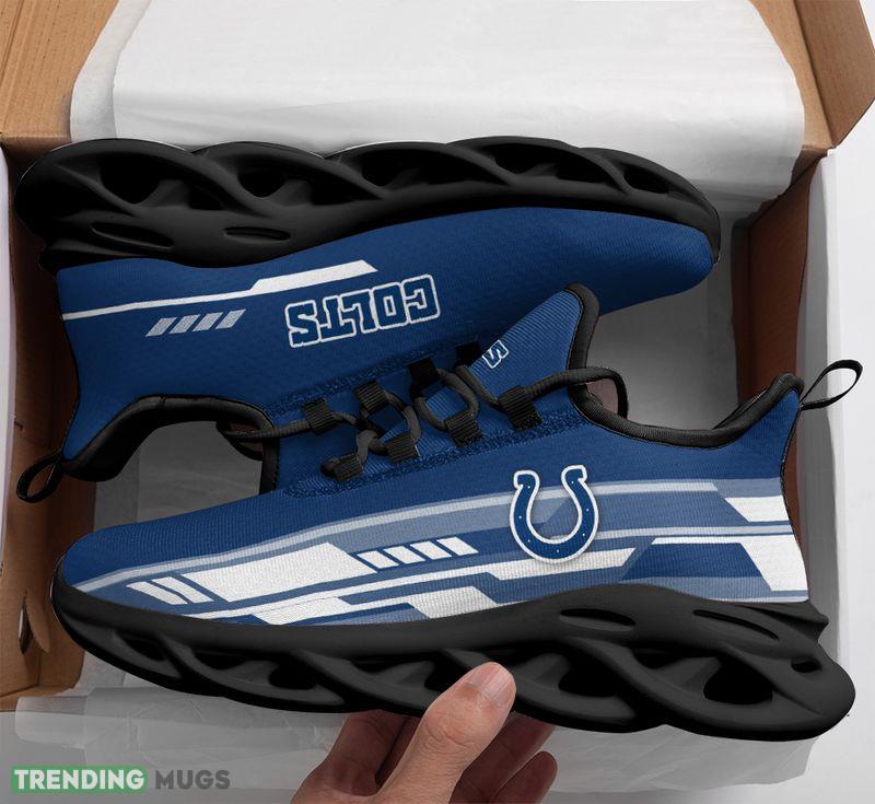 Indianapolis Colts Line Partern Max Soul Shoes Design Chunky Sneakers - Indianapolis Colts Line Partern Max Soul Shoes_1 Indianapolis Colts Line Partern Max Soul Shoes Design Chunky Sneakers - Indianapolis Colts Line Partern Max Soul Shoes_1