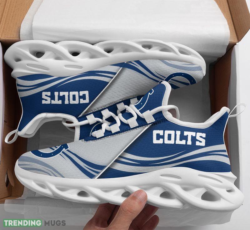 Indianapolis Colts Max Soul Shoes Trend Running Sneakers - Indianapolis Colts Max Soul Shoes_1 Indianapolis Colts Max Soul Shoes Trend Running Sneakers - Indianapolis Colts Max Soul Shoes_1