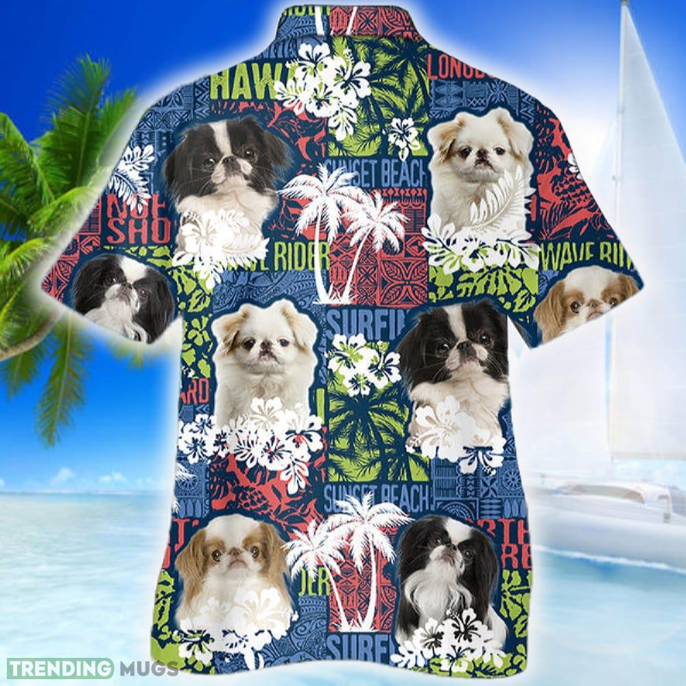 Japanese Chin Hawaiian Shirt Dog Aloha Shirt For Men Women Beach Hawaiian Shirt Japanese Chin Hawaiian Shirt Dog Aloha Shirt For Men Women Beach Hawaiian Shirt