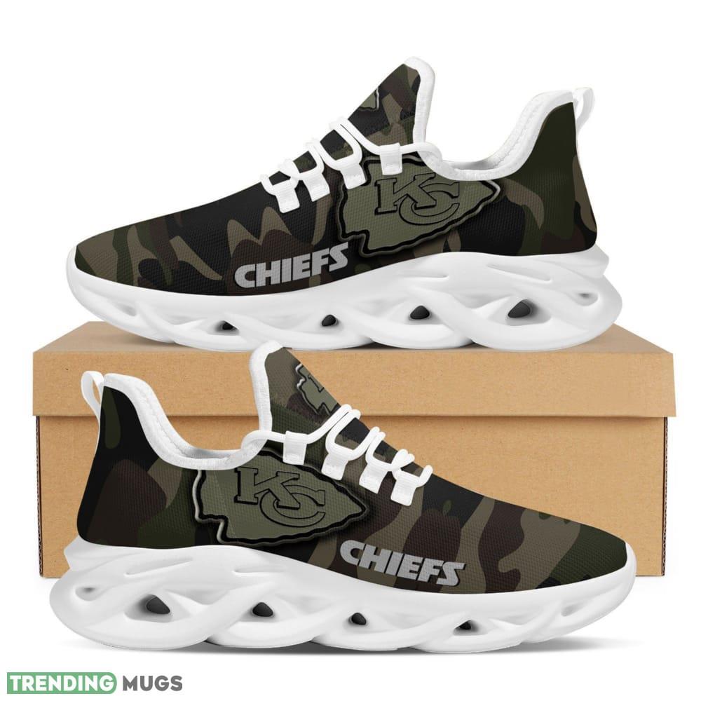 Kansas City Chiefs Camo Camouflage Design Trending Max Soul Clunky Sneaker Shoes - Kansas City Chiefs Camo Camouflage Design Trending Max Soul Clunky Sneaker Football Team Fans_1 Kansas City Chiefs Camo Camouflage Design Trending Max Soul Clunky Sneaker Shoes - Kansas City Chiefs Camo Camouflage Design Trending Max Soul Clunky Sneaker Football Team Fans_1