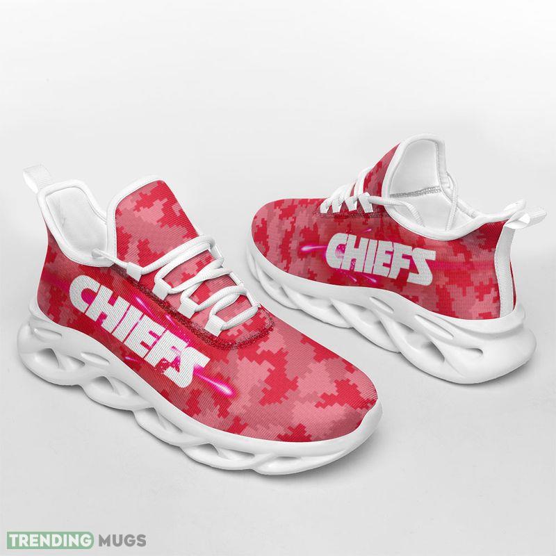 Kansas City Chiefs Knitted Camouflage Max Soul Shoes Envision Chunky Sneakers - Kansas City Chiefs Knitted Camouflage Max Soul Shoes_1 Kansas City Chiefs Knitted Camouflage Max Soul Shoes Envision Chunky Sneakers - Kansas City Chiefs Knitted Camouflage Max Soul Shoes_1