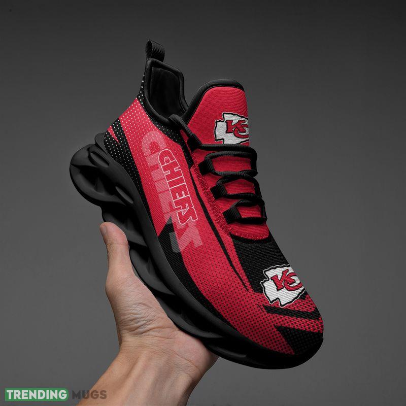 Kansas City Chiefs Max Soul Shoes Vibe Running Sneakers Max Soul Kansas City Chiefs Max Soul Shoes Vibe Running Sneakers Max Soul