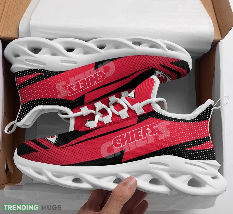 Kansas City Chiefs Max Soul Shoes Vibe Running Sneakers Max Soul Kansas City Chiefs Max Soul Shoes Vibe Running Sneakers Max Soul