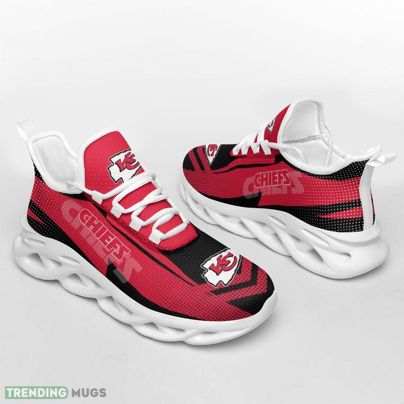 Kansas City Chiefs Max Soul Shoes Vibe Running Sneakers Max Soul Kansas City Chiefs Max Soul Shoes Vibe Running Sneakers Max Soul