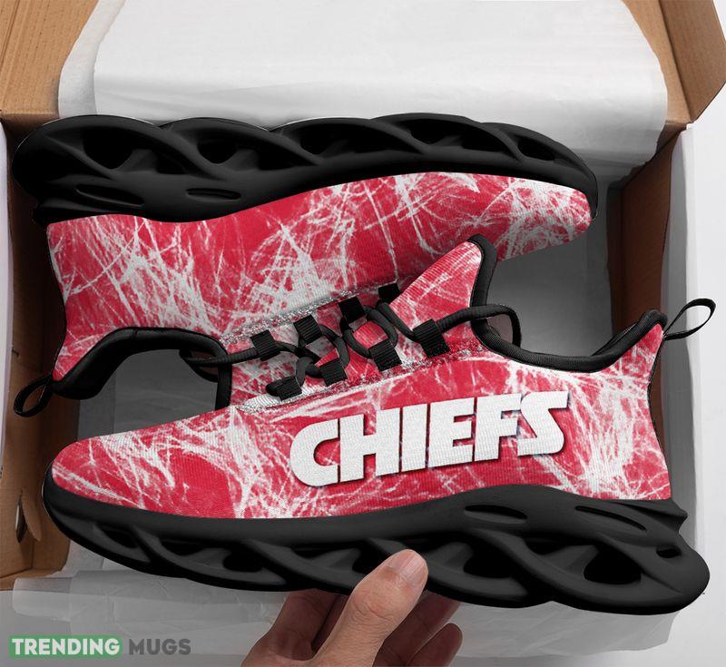 Kansas City Chiefs Smoke Pattern Print Max Soul Shoes Dynamic Sport Sneakers Max Soul Kansas City Chiefs Smoke Pattern Print Max Soul Shoes Dynamic Sport Sneakers Max Soul