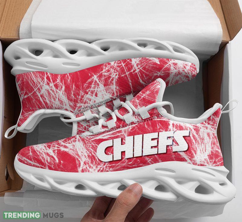Kansas City Chiefs Smoke Pattern Print Max Soul Shoes Dynamic Sport Sneakers - Kansas City Chiefs Smoke Pattern Print Max Soul Shoes_1 Kansas City Chiefs Smoke Pattern Print Max Soul Shoes Dynamic Sport Sneakers - Kansas City Chiefs Smoke Pattern Print Max Soul Shoes_1