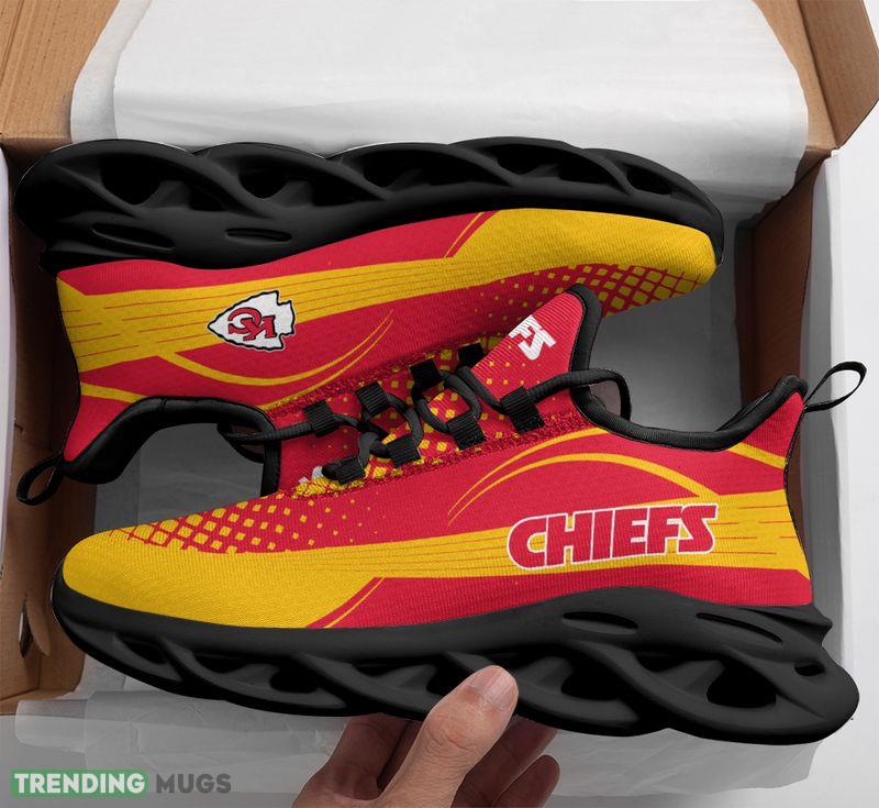 Kansas City Chiefs Waves Pattern Max Soul Shoes Explore Sport Sneakers Max Soul Kansas City Chiefs Waves Pattern Max Soul Shoes Explore Sport Sneakers Max Soul