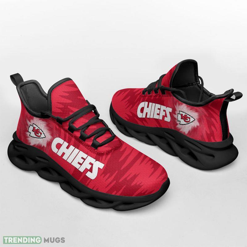 Kansas City Chiefs Zebra Print Max Soul Shoes Attitude Chunky Sneakers Max Soul Kansas City Chiefs Zebra Print Max Soul Shoes Attitude Chunky Sneakers Max Soul