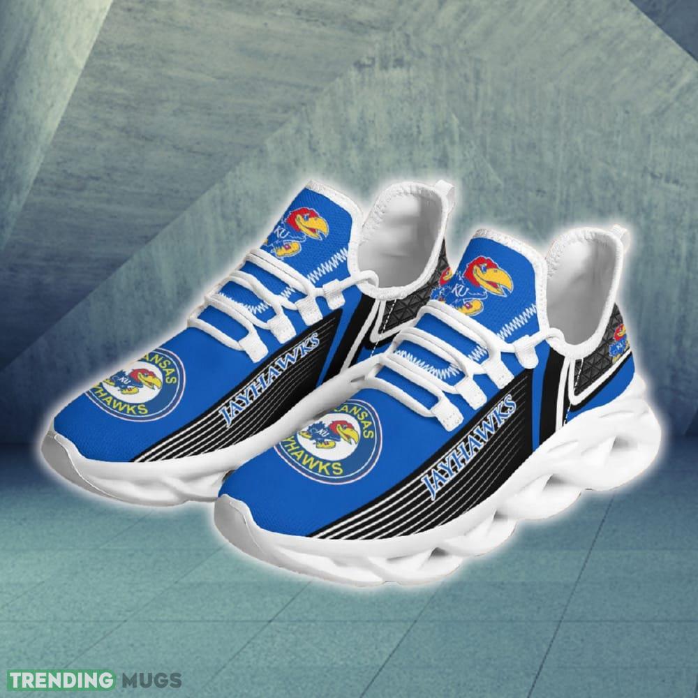 Kansas Jayhawks Fan Graphic Chunky Shoes New Max Soul Sneakers Men Gift Max Soul Kansas Jayhawks Fan Graphic Chunky Shoes New Max Soul Sneakers Men Gift Max Soul