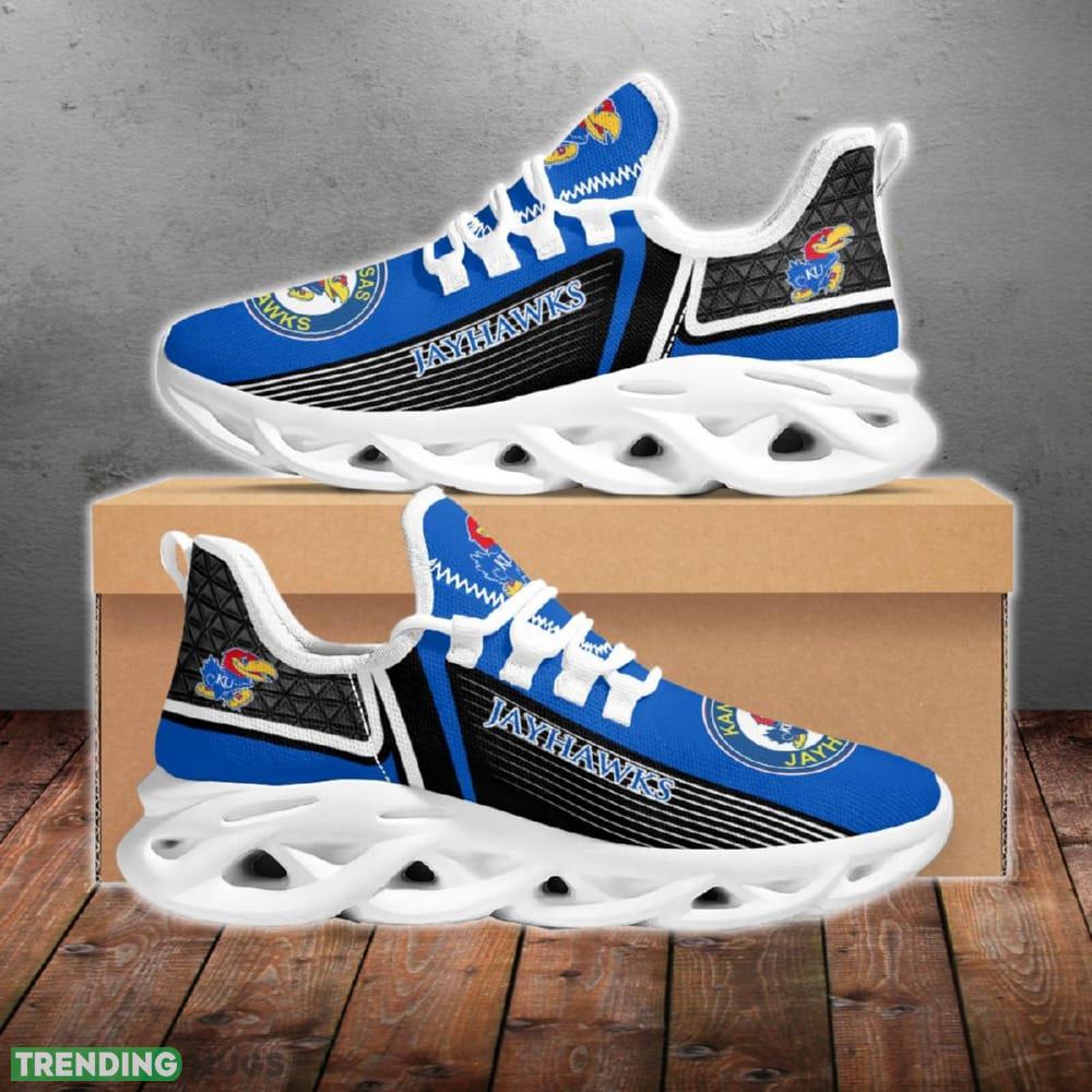 Kansas Jayhawks Fan Graphic Chunky Shoes New Max Soul Sneakers Men Gift - Kansas Jayhawks #1 Fan M Soul Shoes Limited Edition_1 Kansas Jayhawks Fan Graphic Chunky Shoes New Max Soul Sneakers Men Gift - Kansas Jayhawks #1 Fan M Soul Shoes Limited Edition_1