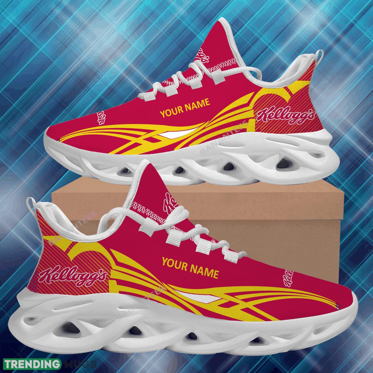 Kellogg’s Max Soul Shoes New Personalized Motif Running Sneakers For Fans Gift Max Soul Kellogg’s Max Soul Shoes New Personalized Motif Running Sneakers For Fans Gift Max Soul