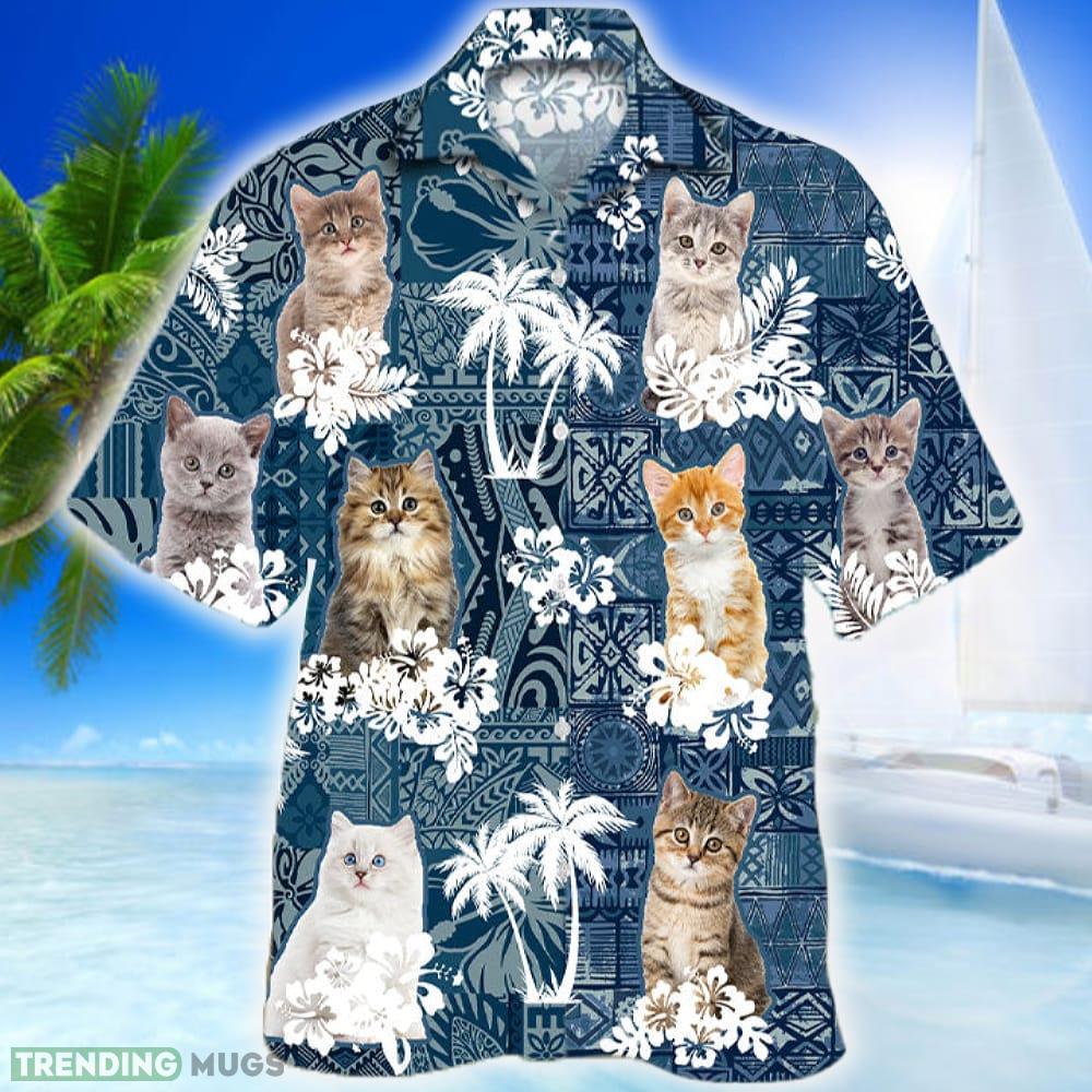 Kitten Hawaiian Shirt Cat Lover Summer Gift For Men Women Beach - Kitten Hawaiian Shirt Cat Lover Summer Gift For Men Women_1 Kitten Hawaiian Shirt Cat Lover Summer Gift For Men Women Beach - Kitten Hawaiian Shirt Cat Lover Summer Gift For Men Women_1