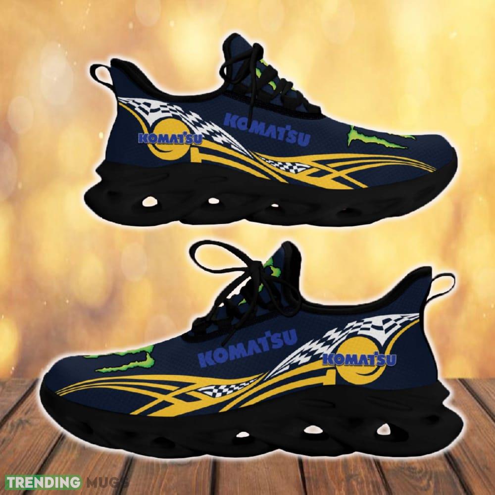 Komatsu Car Running Shoes Inspiration For Fans Max Soul Sneakers Men And Women Gift Max Soul Komatsu Car Running Shoes Inspiration For Fans Max Soul Sneakers Men And Women Gift Max Soul