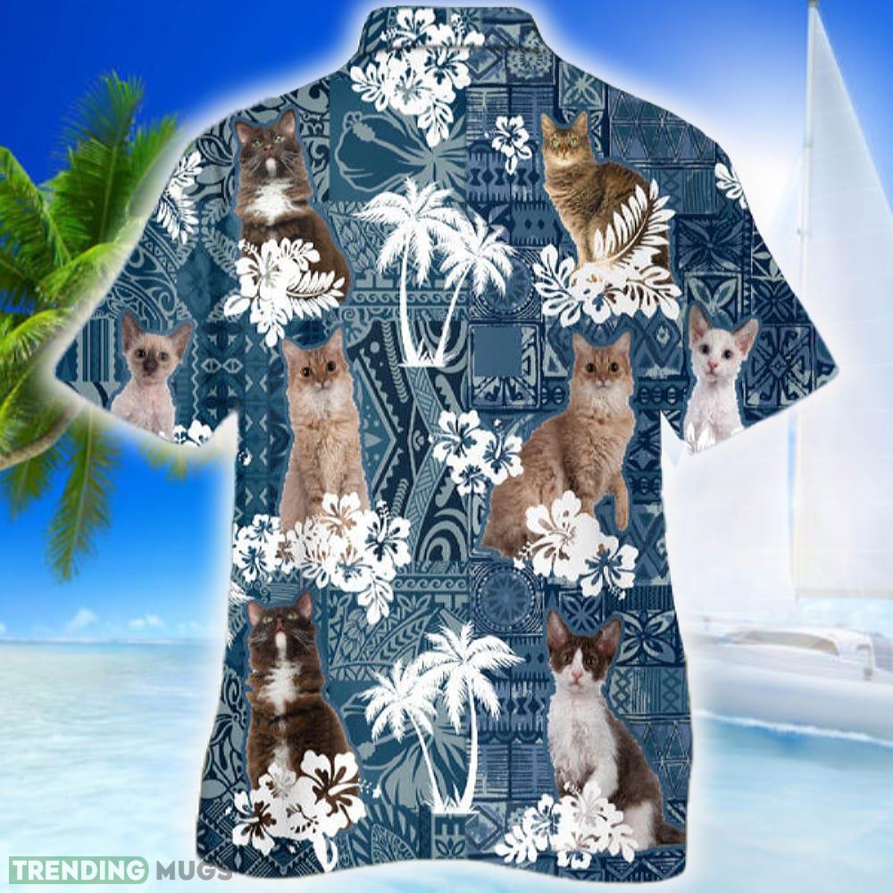 Laperm Hawaiian Shirt Cat Lover Summer Gift For Men Women Beach Hawaiian Shirt Laperm Hawaiian Shirt Cat Lover Summer Gift For Men Women Beach Hawaiian Shirt