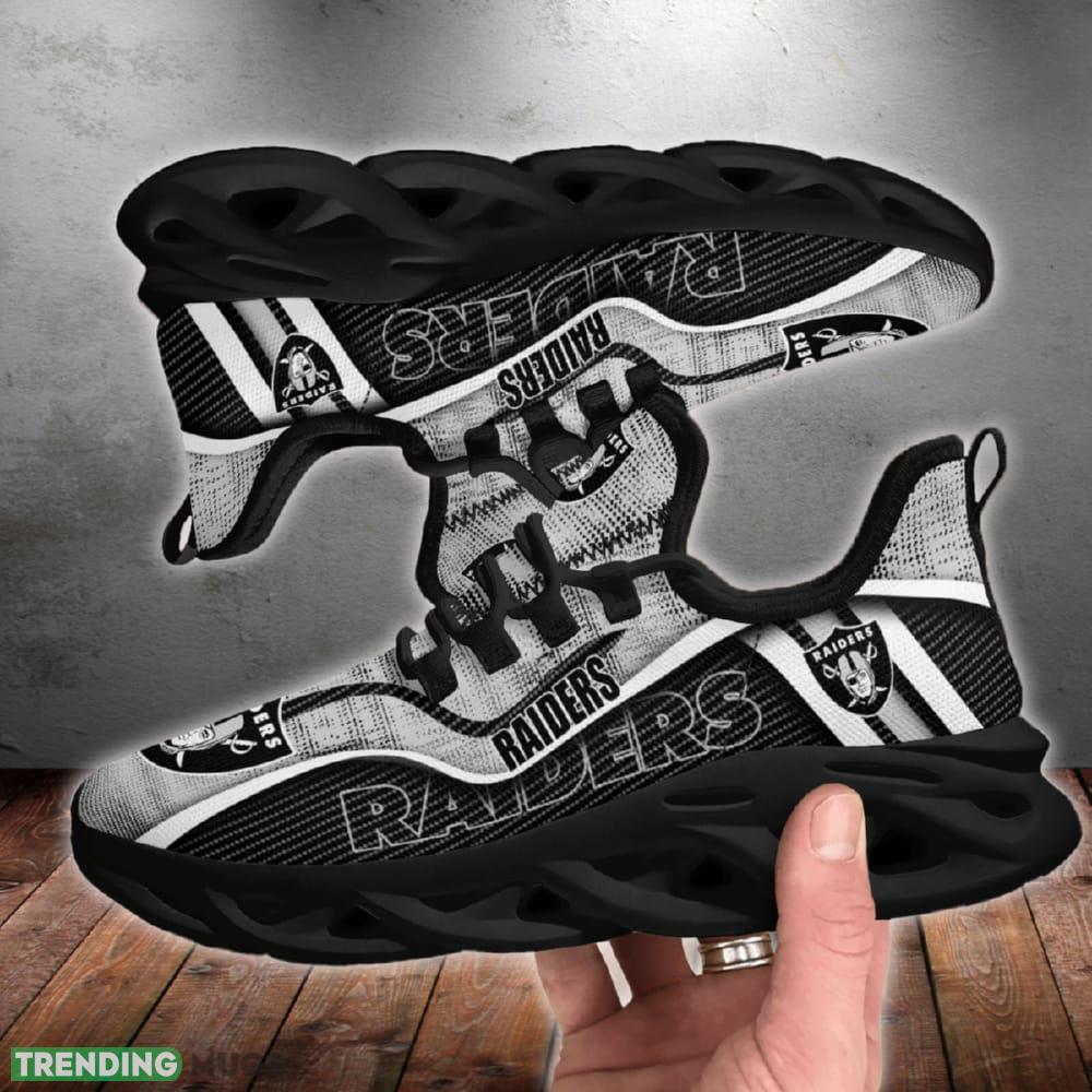 Las Vegas Raiders Jumpstart Trendsetter Chunky Shoes New Max Soul Sneakers Men Gift Max Soul Las Vegas Raiders Jumpstart Trendsetter Chunky Shoes New Max Soul Sneakers Men Gift Max Soul