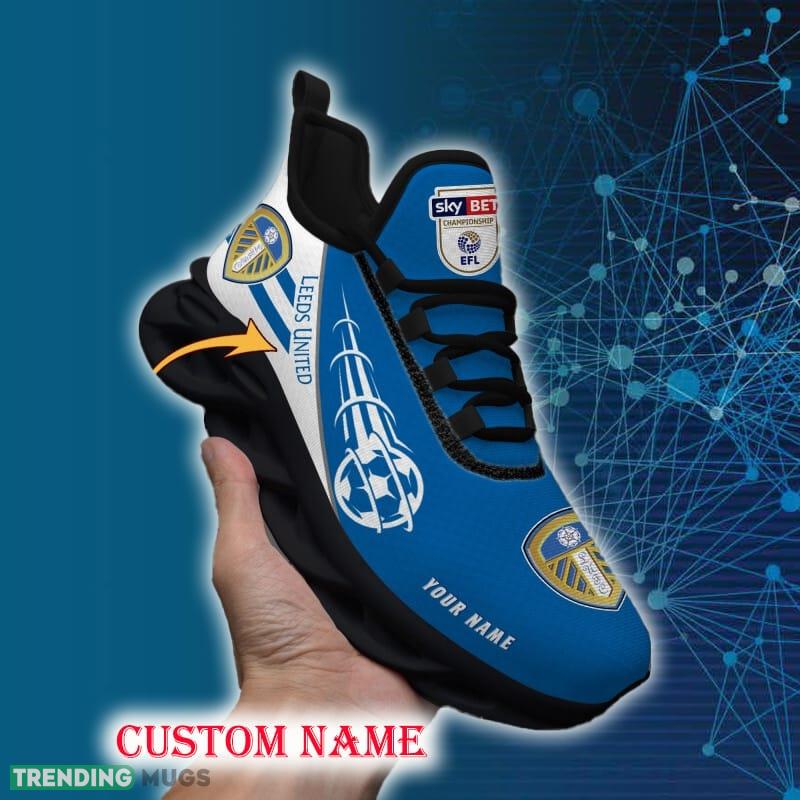 Leeds United FC Sports Shoes Custom Name Fans Gift Max Soul Sneakers New Ideas Max Soul Leeds United FC Sports Shoes Custom Name Fans Gift Max Soul Sneakers New Ideas Max Soul