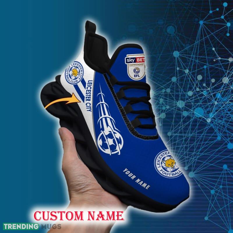 Leicester City FC Sports Shoes Custom Name Fans Gift Max Soul Sneakers New Ideas Max Soul Leicester City FC Sports Shoes Custom Name Fans Gift Max Soul Sneakers New Ideas Max Soul