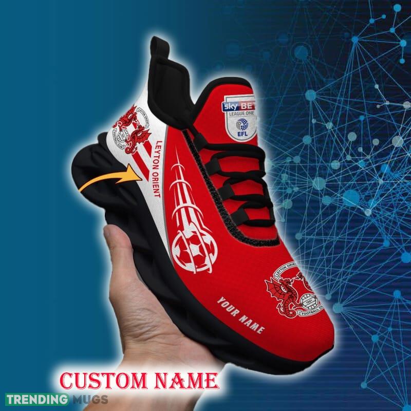 Leyton Orient Sports Shoes Custom Name Fans Gift Max Soul Sneakers New Ideas Max Soul Leyton Orient Sports Shoes Custom Name Fans Gift Max Soul Sneakers New Ideas Max Soul
