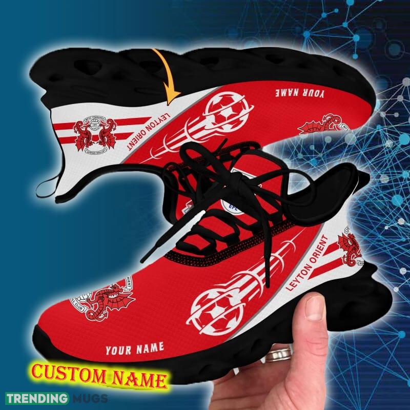 Leyton Orient Sports Shoes Custom Name Fans Gift Max Soul Sneakers New Ideas Max Soul Leyton Orient Sports Shoes Custom Name Fans Gift Max Soul Sneakers New Ideas Max Soul