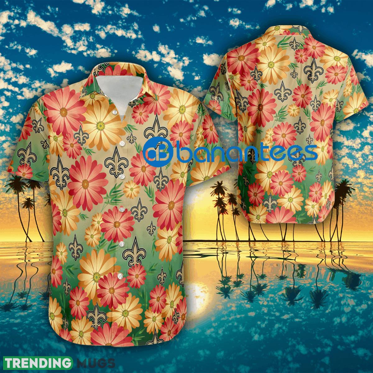 Logo New Orleans Saints Flower Beach Hawaiian Shirt Short Sleeve Beach For Fans - Logo New Orleans Saints Flower Beach Hawaiian Shirt Short Sleeve Beach For Fans Logo New Orleans Saints Flower Beach Hawaiian Shirt Short Sleeve Beach For Fans - Logo New Orleans Saints Flower Beach Hawaiian Shirt Short Sleeve Beach For Fans
