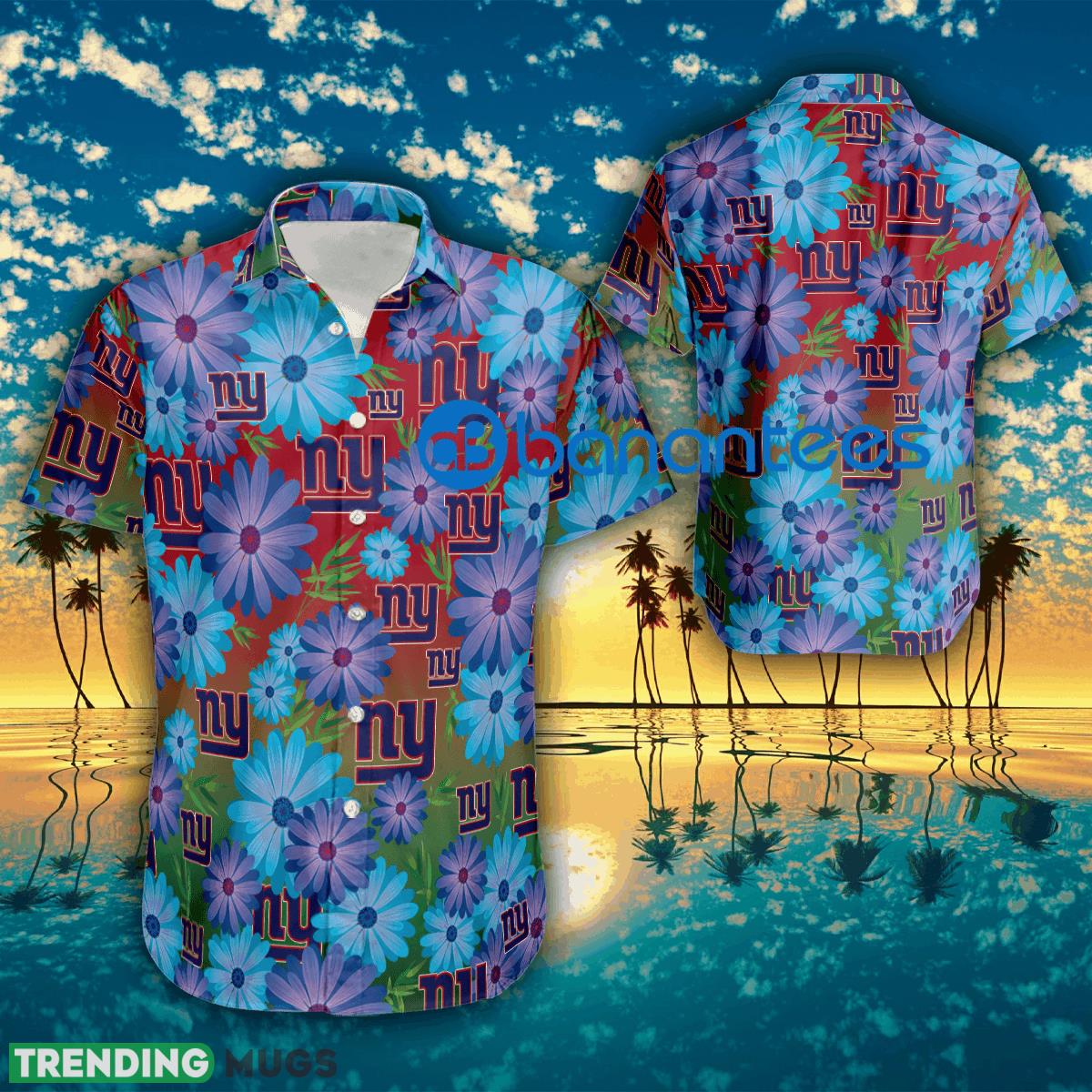 Logo New York Giants Hawaiian Shirt AOP Style Flower For Beach - Logo New York Giants Hawaiian Shirt AOP Style Flower For Beach Logo New York Giants Hawaiian Shirt AOP Style Flower For Beach - Logo New York Giants Hawaiian Shirt AOP Style Flower For Beach