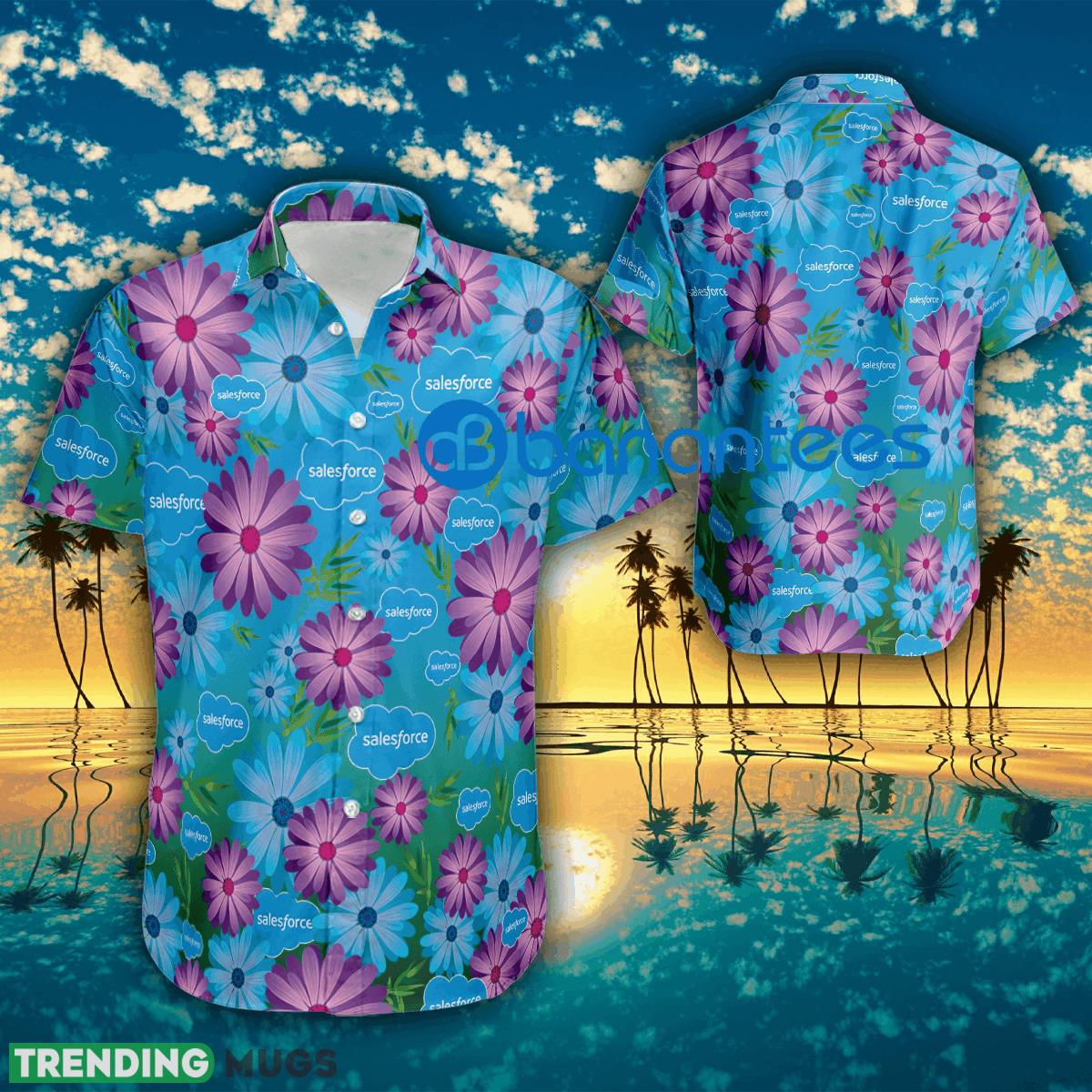 Logo Salesforce Beach Hawaiian Shirt Style Flower For Men And Women - Logo Salesforce Beach Hawaiian Shirt Style Flower For Men And Women Logo Salesforce Beach Hawaiian Shirt Style Flower For Men And Women - Logo Salesforce Beach Hawaiian Shirt Style Flower For Men And Women