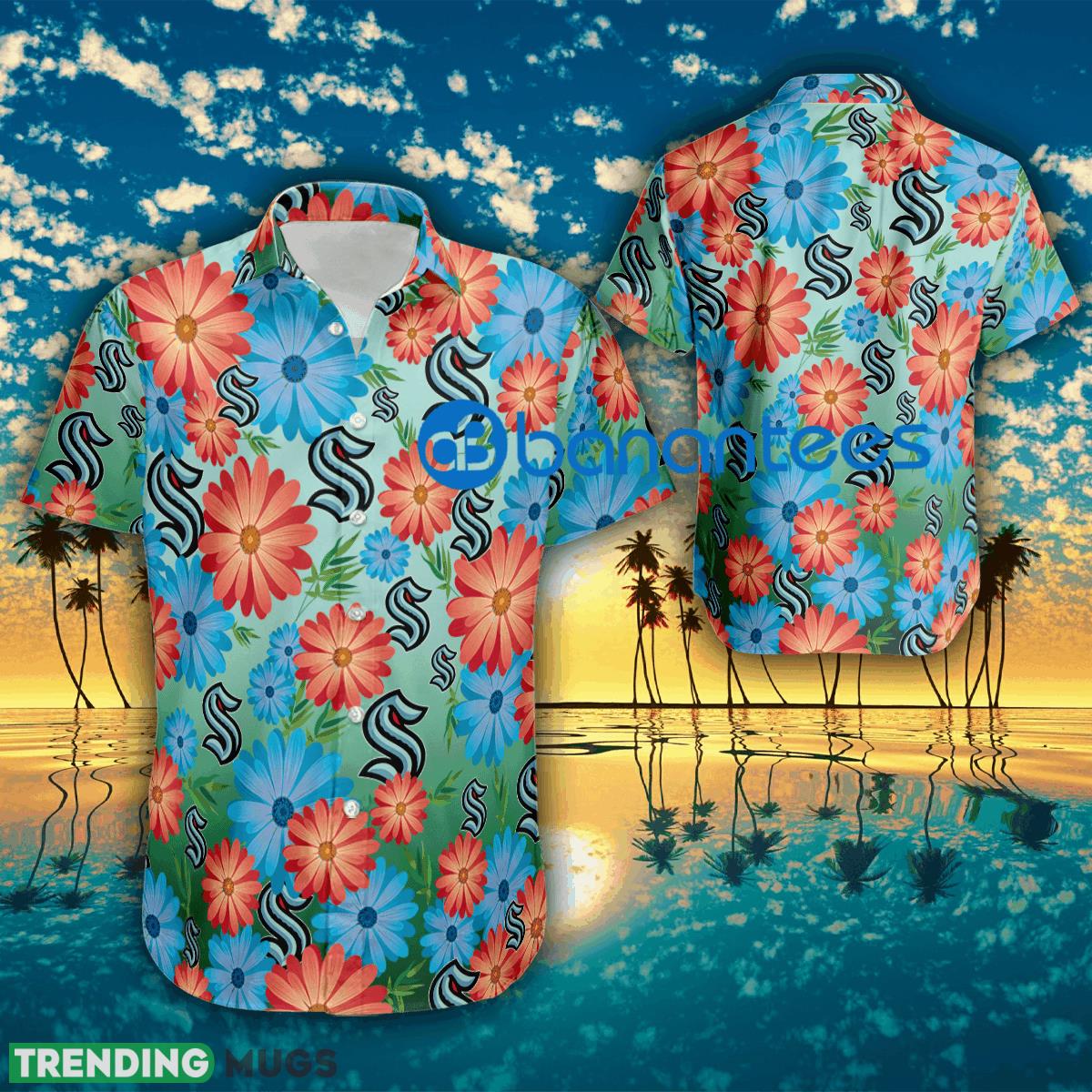 Logo Seattle Kraken Flower Beach Hawaiian Shirt For Men And Women - Logo Seattle Kraken Flower Beach Hawaiian Shirt For Men And Women Logo Seattle Kraken Flower Beach Hawaiian Shirt For Men And Women - Logo Seattle Kraken Flower Beach Hawaiian Shirt For Men And Women