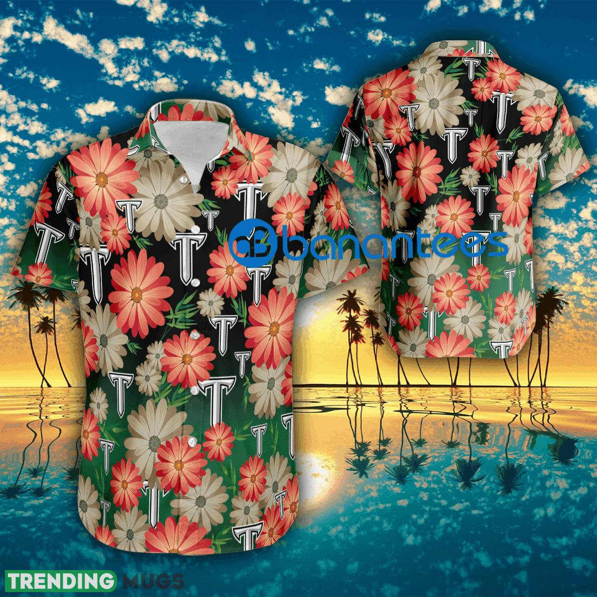 Logo Troy Trojans Flower Beach Hawaiian Shirt For Fans - Logo Troy Trojans Flower Beach Hawaiian Shirt For Fans Logo Troy Trojans Flower Beach Hawaiian Shirt For Fans - Logo Troy Trojans Flower Beach Hawaiian Shirt For Fans