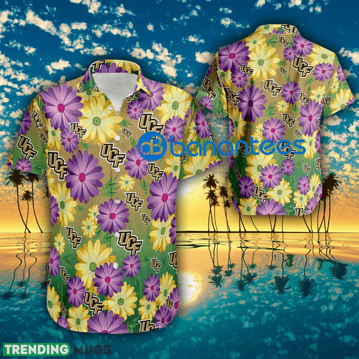 Logo UCF Knights Flower Beach Hawaiian Shirt AOP For Men And Women - Logo UCF Knights Flower Beach Hawaiian Shirt AOP For Men And Women Logo UCF Knights Flower Beach Hawaiian Shirt AOP For Men And Women - Logo UCF Knights Flower Beach Hawaiian Shirt AOP For Men And Women