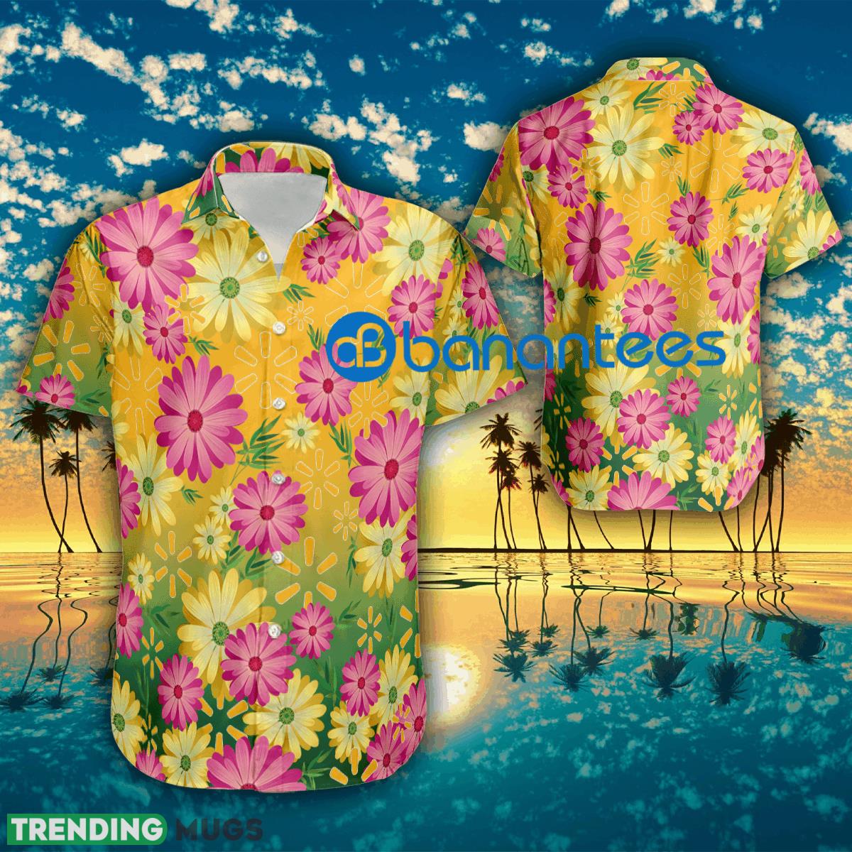 Logo WALMART Flower Beach Hawaiian Shirt AOP For Men And Women - Logo WALMART Flower Beach Hawaiian Shirt AOP For Men And Women Logo WALMART Flower Beach Hawaiian Shirt AOP For Men And Women - Logo WALMART Flower Beach Hawaiian Shirt AOP For Men And Women