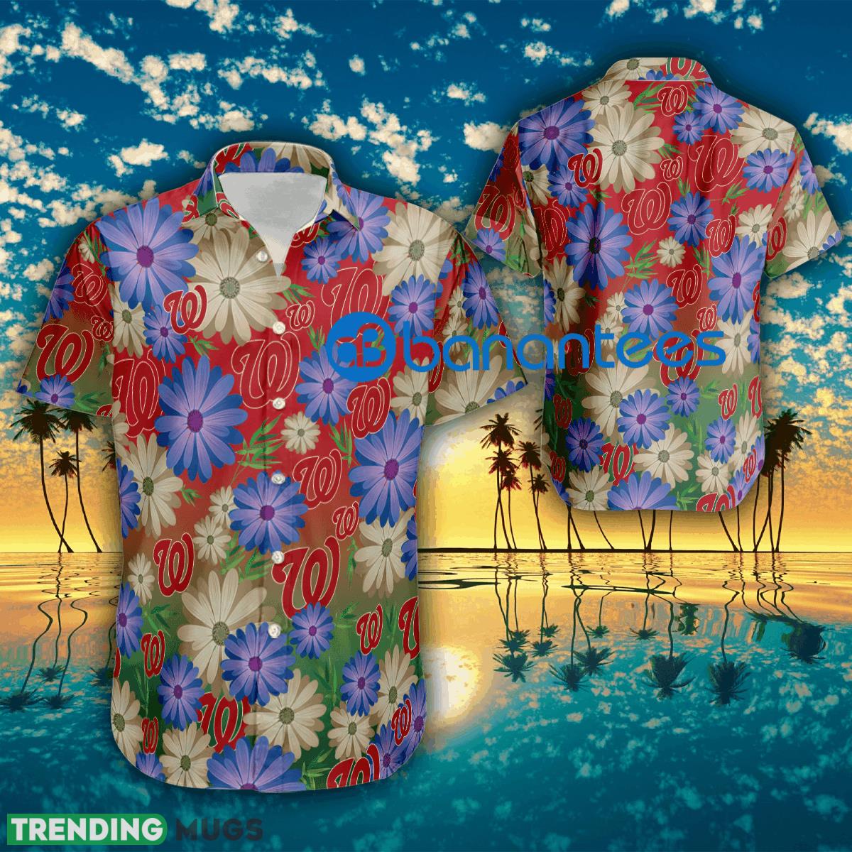 Logo Washington Nationals Flower Beach Hawaiian Shirt For Men And Women - Logo Washington Nationals Flower Beach Hawaiian Shirt For Men And Women Logo Washington Nationals Flower Beach Hawaiian Shirt For Men And Women - Logo Washington Nationals Flower Beach Hawaiian Shirt For Men And Women