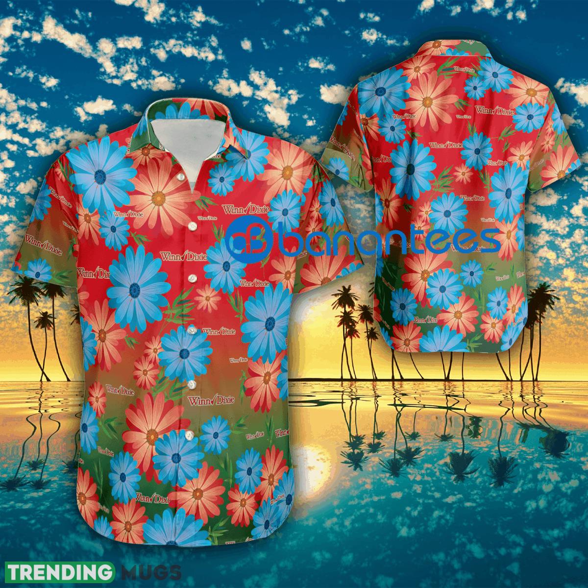Logo Winn Dixie Flower 3D Hawaiian Shirt For Beach - Logo Winn Dixie Flower 3D Hawaiian Shirt For Beach