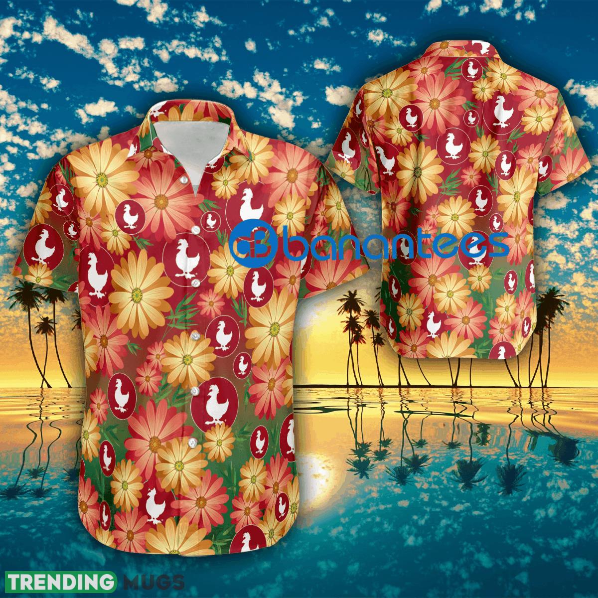 Logo ZAXBY'S Flower Beach Hawaiian Shirt For Fans Hawaiian Shirt Logo ZAXBY'S Flower Beach Hawaiian Shirt For Fans - Logo ZAXBY'S Flower Beach Hawaiian Shirt For Fans