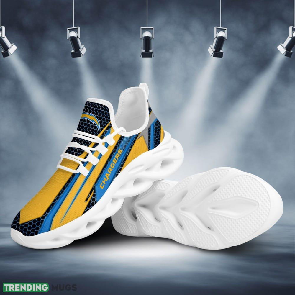 Los Angeles Chargers Geometric Hexagon Design Trending Max Soul Clunky Sneaker Shoes Max Soul Los Angeles Chargers Geometric Hexagon Design Trending Max Soul Clunky Sneaker Shoes Max Soul