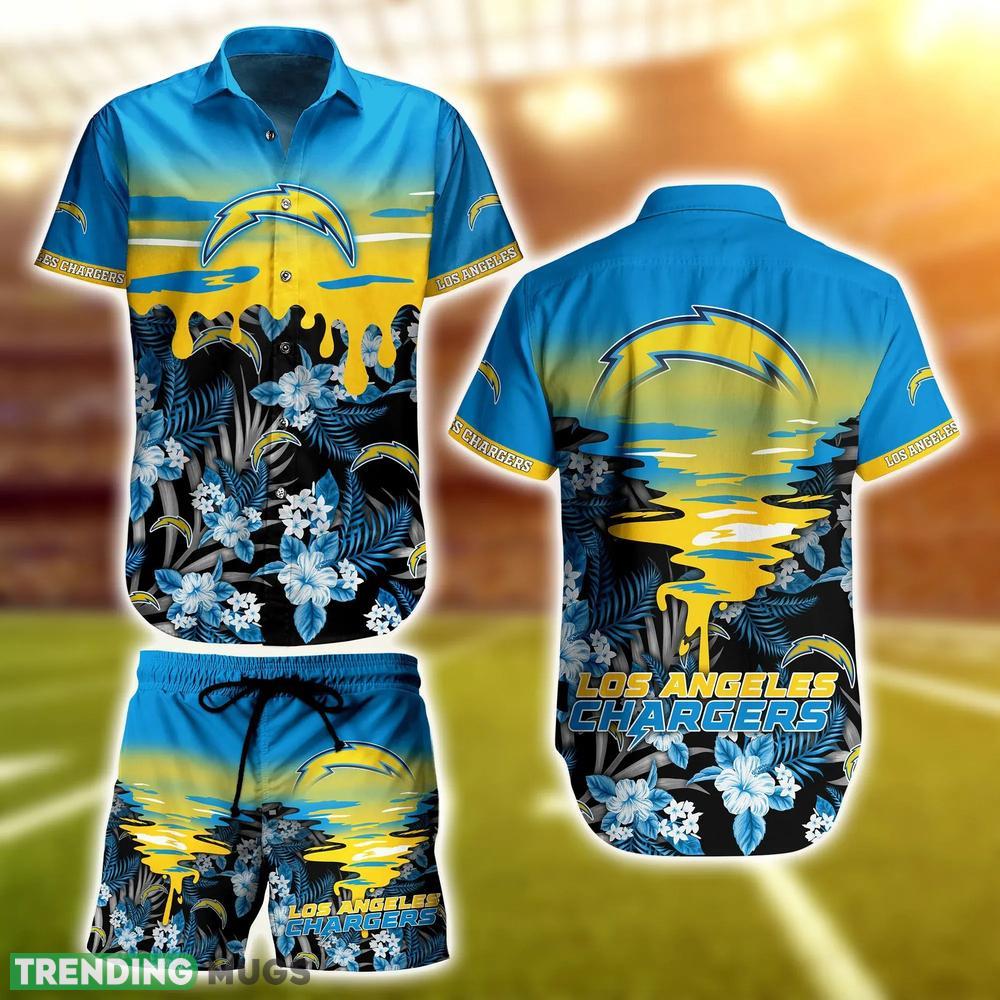 Los Angeles Chargers NFL SAS Tropical Pattern Tropical Summer Beach Team Hawaiian Shirt And Short For Mem Women Gift - Los Angeles Chargers NFL SAS Tropical Pattern Tropical Summer Beach Team Hawaiian Shirt And Short For Mem Women Gift Los Angeles Chargers NFL SAS Tropical Pattern Tropical Summer Beach Team Hawaiian Shirt And Short For Mem Women Gift - Los Angeles Chargers NFL SAS Tropical Pattern Tropical Summer Beach Team Hawaiian Shirt And Short For Mem Women Gift