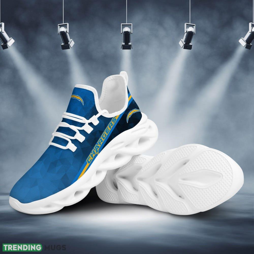 Los Angeles Chargers Polygonal Design Trending Max Soul Clunky Sneaker Shoes Max Soul Los Angeles Chargers Polygonal Design Trending Max Soul Clunky Sneaker Shoes Max Soul