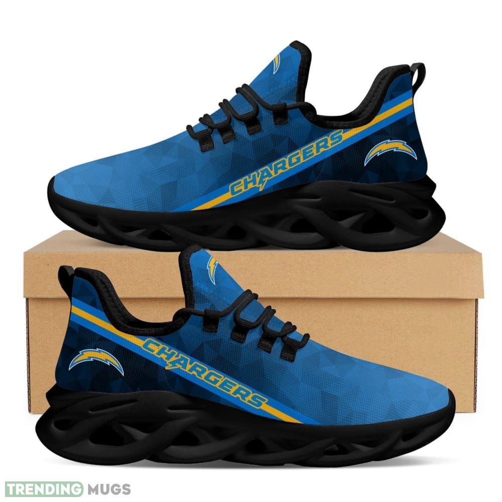 Los Angeles Chargers Polygonal Design Trending Max Soul Clunky Sneaker Shoes Max Soul Los Angeles Chargers Polygonal Design Trending Max Soul Clunky Sneaker Shoes Max Soul