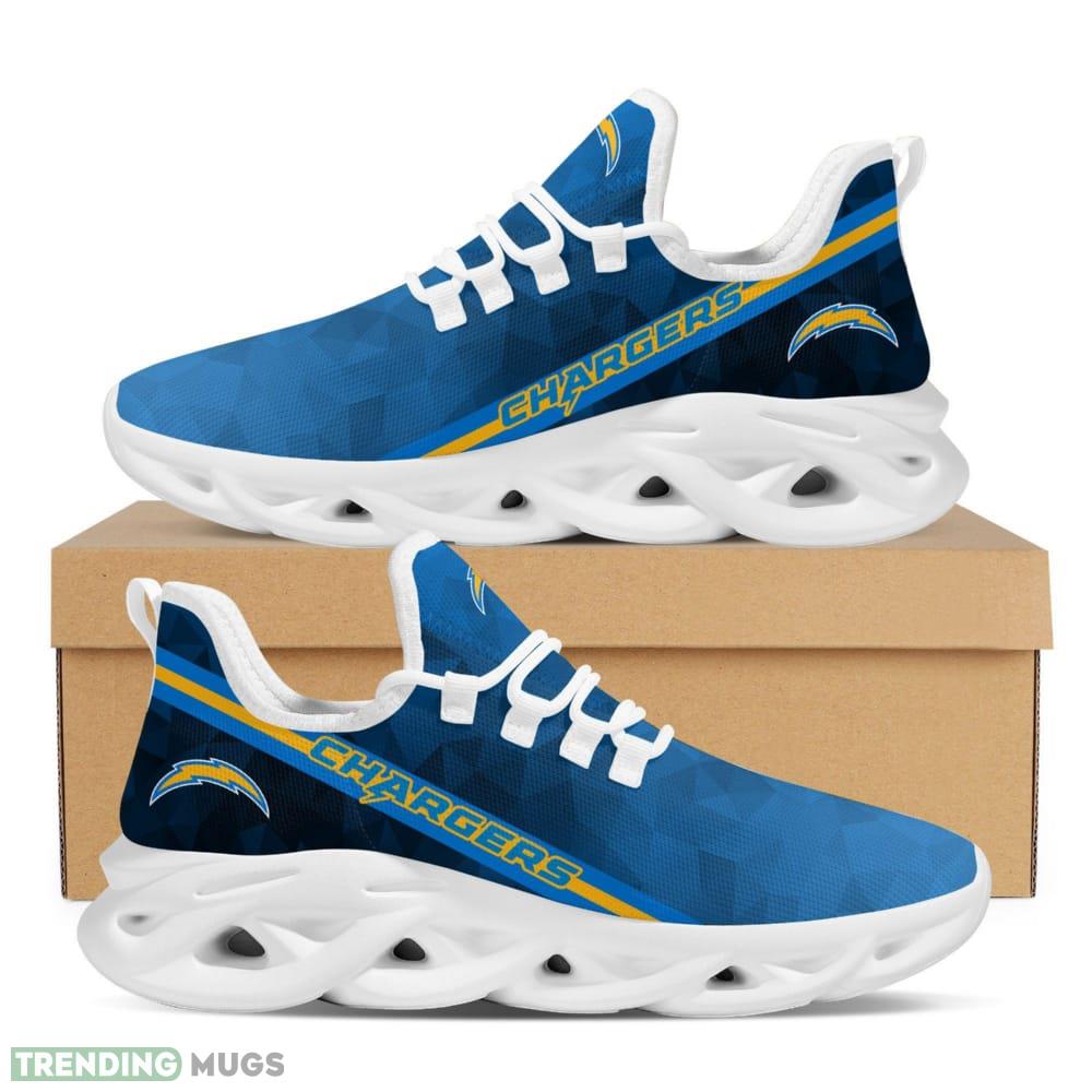 Los Angeles Chargers Polygonal Design Trending Max Soul Clunky Sneaker Shoes - Los Angeles Chargers Polygonal Design Trending Max Soul Clunky Sneaker Football Team Fans_1 Los Angeles Chargers Polygonal Design Trending Max Soul Clunky Sneaker Shoes - Los Angeles Chargers Polygonal Design Trending Max Soul Clunky Sneaker Football Team Fans_1