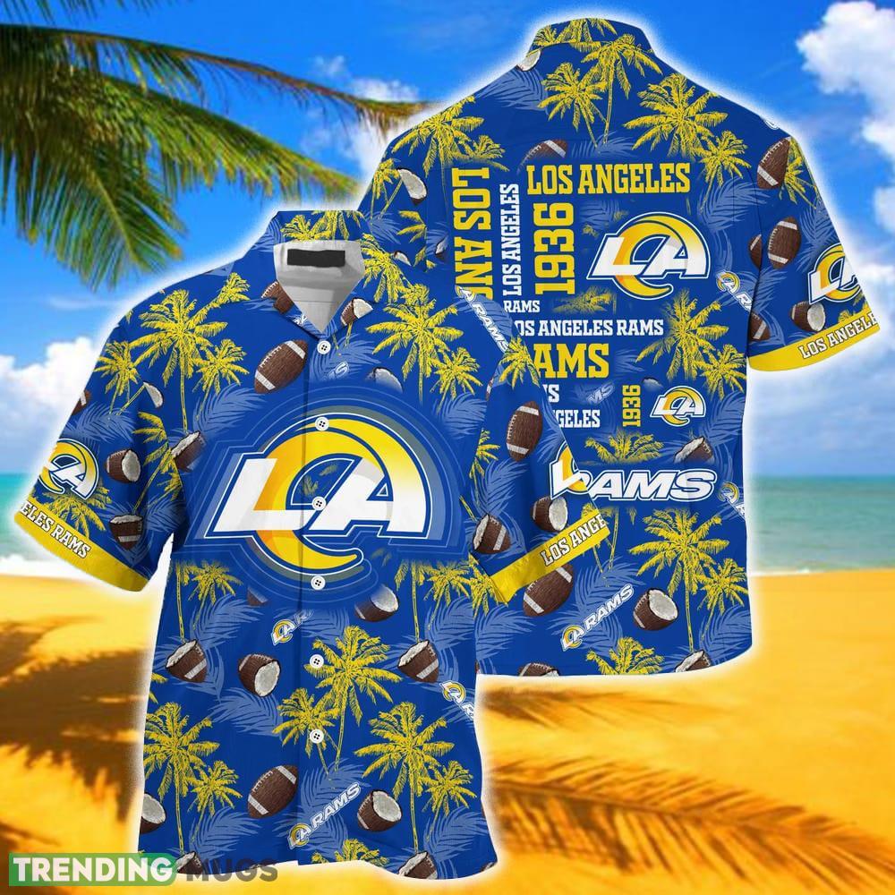 Los Angeles Rams NFL Beach Hawaiian Shirt For Fans Gift New Shirt Holiday - Los Angeles Rams NFL Beach Hawaiian Shirt For Fans Gift New Shirt Holiday Los Angeles Rams NFL Beach Hawaiian Shirt For Fans Gift New Shirt Holiday - Los Angeles Rams NFL Beach Hawaiian Shirt For Fans Gift New Shirt Holiday