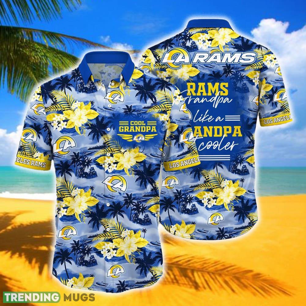 Los Angeles Rams NFL SAS For Grandparent New Trending Hawaiian Shirt For Fans Gift New Shirt Holiday - Los Angeles Rams NFL SAS For Grandparent New Trending Hawaiian Shirt For Fans Gift New Shirt Holiday
