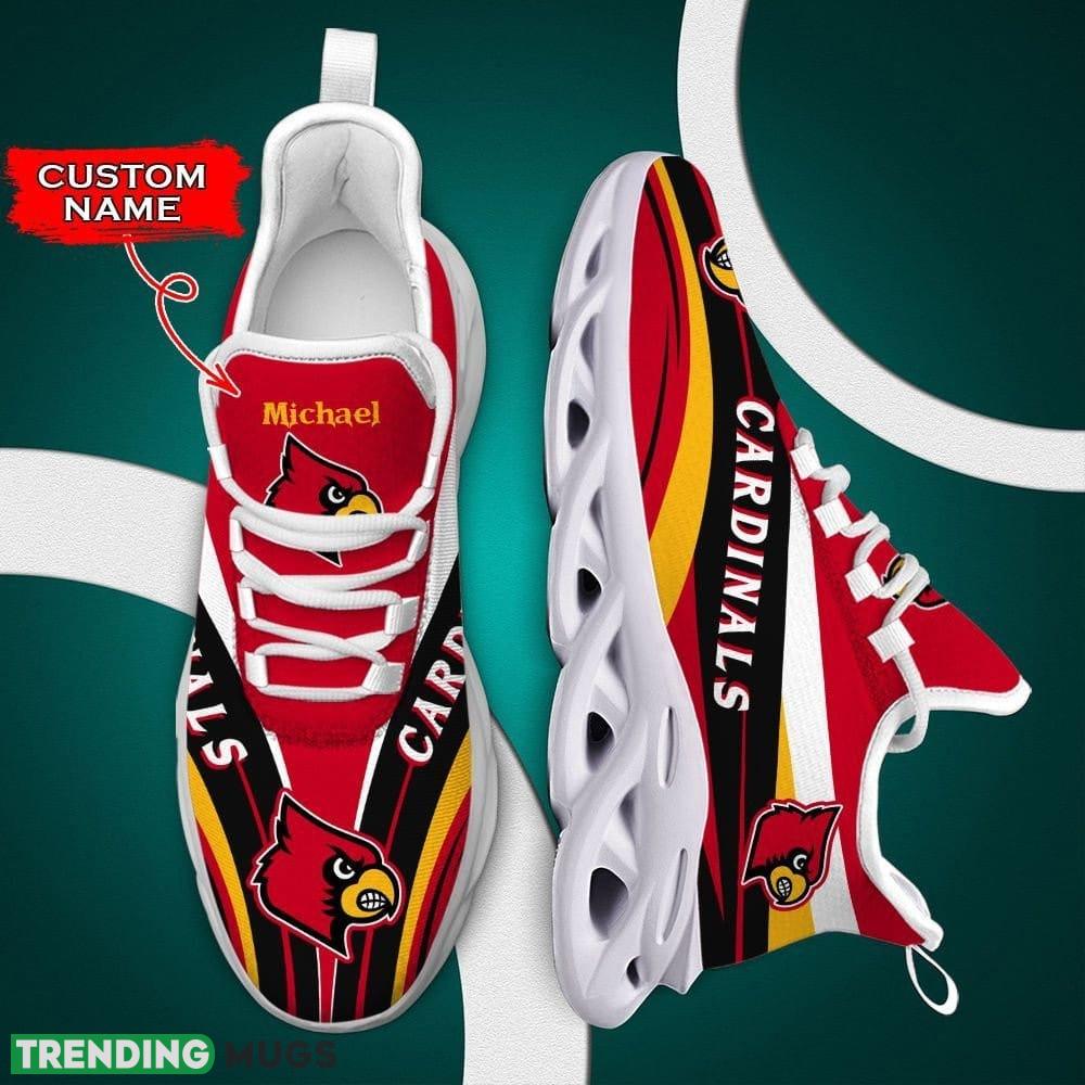 Louisville Cardinals Unique Custom Name Max Soul Sneakers Luxury NCAA Clunky For Men Women Gift For Fans - Louisville Cardinals Max Soul Shoes Luxury NCAA_1 Louisville Cardinals Unique Custom Name Max Soul Sneakers Luxury NCAA Clunky For Men Women Gift For Fans - Louisville Cardinals Max Soul Shoes Luxury NCAA_1