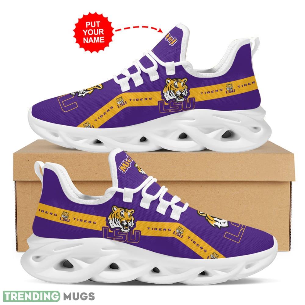 LSU Tigers Contemporary Custom Name Max Soul Sneakers Luxury NCAA1 Shoes For Men Women Gift Chunky For Fans Hawaiian Shirt LSU Tigers Contemporary Custom Name Max Soul Sneakers Luxury NCAA1 Shoes For Men Women Gift Chunky For Fans Hawaiian Shirt